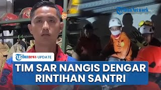 Cerita Menggetarkan Tim SAR Dengar Rintihan & Lihat Santri Sujud Peluk Al-Quran di Reruntuhan Ponpes