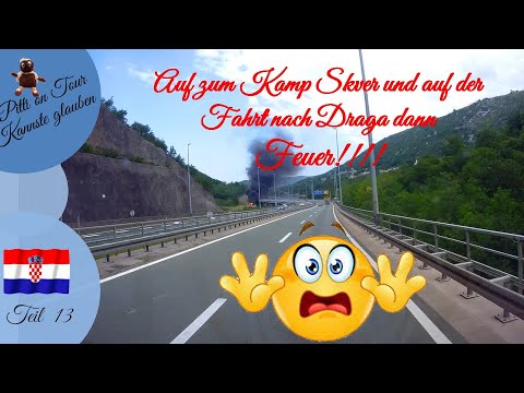 Kroatien Teil 13 wir verlassen die Insel Pag und fahren weiter .....