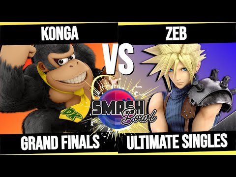 Konga (Donkey Kong) vs Zeb (Cloud) - The Super SmashBowl #12 - Grand Finals