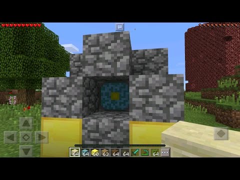 Minecraft Pe - How To Make A Nether Reactor - That 100% Works!!!