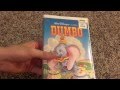 Auspacken Von Walt Disneys Klassiker Dumbo VHS Eine Brandneue VHS Kassette Im Jahr 2014