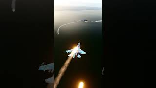 Su-27 attacks battleship | DCS World