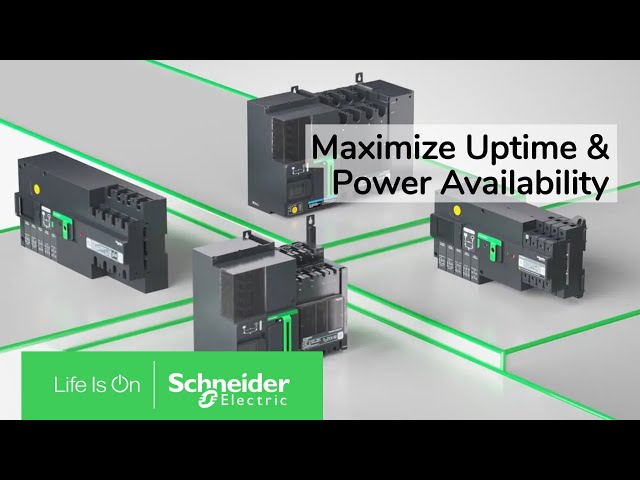 schneider electric Vaihtokytkin transferpact ta80 active 800a 4p lcd-hmi