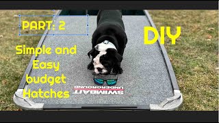 Part 2: Coleman Crawdad Back Deck Build (With Storage hatches)