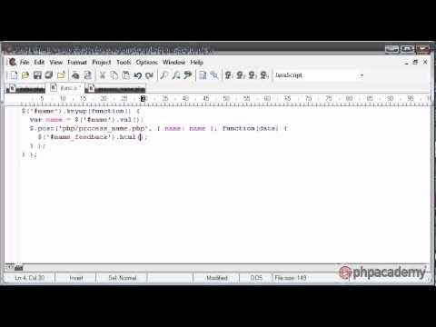 jQuery Basics POST GET Data HTTP Request