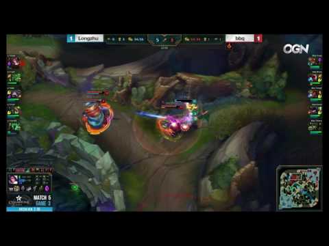LZ vs BBQ Game 3 - W1D3 - LCK Summer 2017 - Longzhu Gaming vs BBQ Olivers