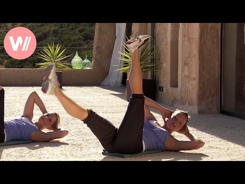 Bauch Pur - Straffung der Bauchmuskultatur mit Franziska Beckmann (Personal Trainer) - HD1080p