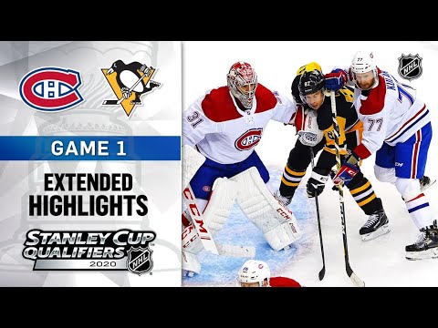Montreal Canadiens vs Pittsburgh Penguins R1, Gm1 Aug 1, 2020 HIGHLIGHTS HD