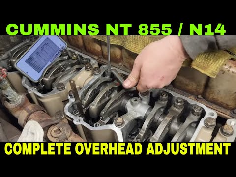 CUMMINS NT 855 / N14 COMPLETE OVERHEAD INCLUDING ROCKER INSTALL