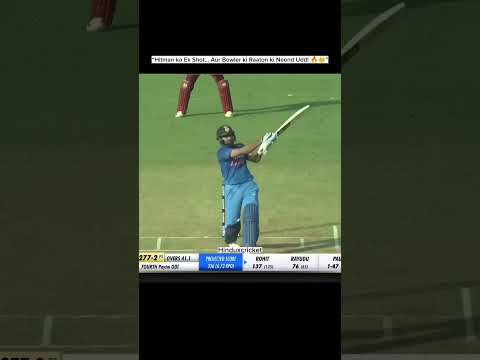 “Hitman ka Ek Shot… Aur Bowler ki Raaton ki Neend Udd! 🔥👑”