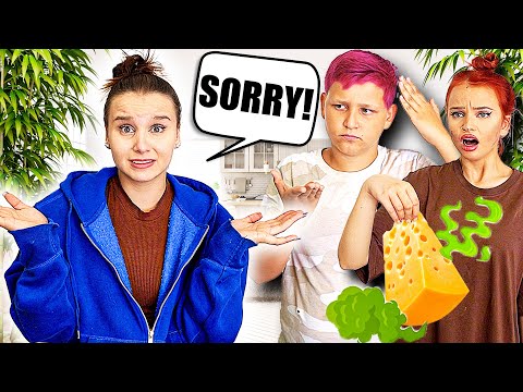 48 Stunden meine GESCHWISTER Pranken ! 😝⏰ (Haare pink färben ) - Celina