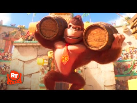 The Super Mario Bros. Movie - Mario vs. Donkey Kong Scene | Movieclips