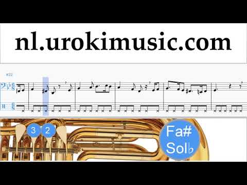 Tubales Greensleeves Muzieknoten Cursus Deel#2 um-b374