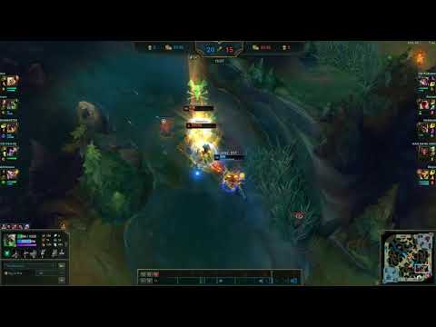 Twitch kiting vs 2 master soloq players