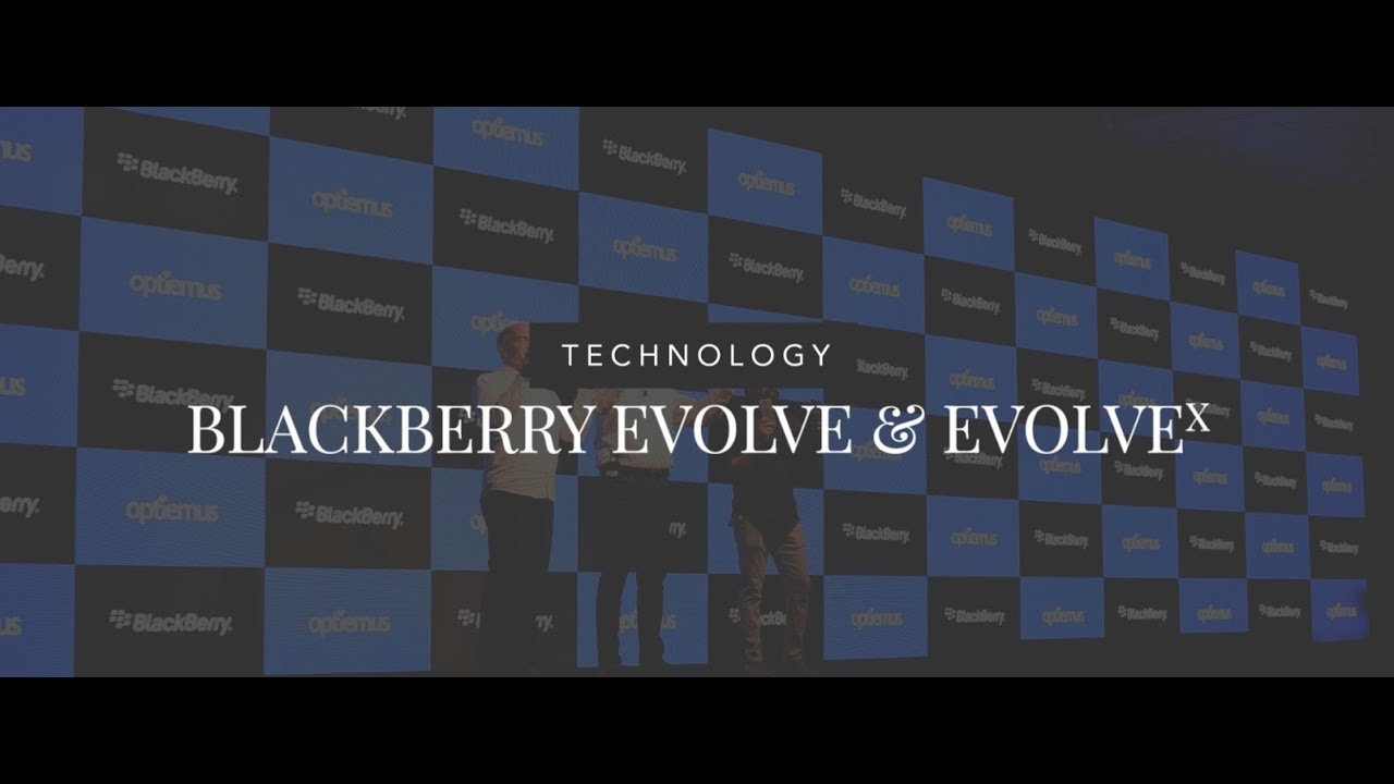Technology - BlackBerry Evolve & EvolveX