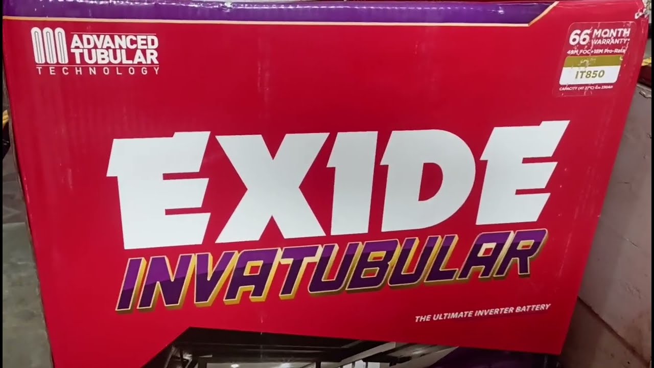 EXIDE INVERTER BATTERY | BATTERY PRICE | BACK UP | it 950 | it850 | imtt2300 | best battery 230ah |