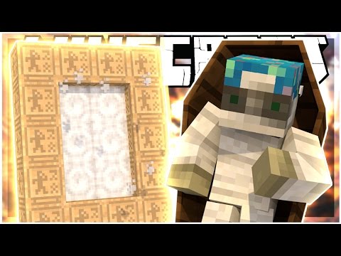 Joey Graceffa Games  - A PORTAL TO THE MUMMY DIMENSION?! | THE 8 PORTALS (Minecraft Map) #2