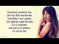Don't Let Go - Lea Michele (Lyrics)