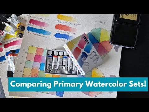 Schmincke Watercolor Essential Set vs Daniel Smith vs A. Gallo