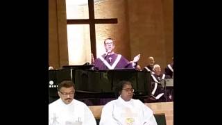 I Wonder as I Wander, Van English at Resurrection