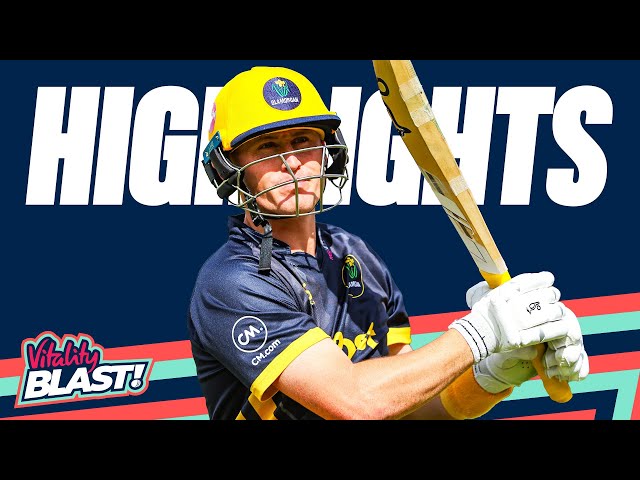 Labuschagne Hits 50 off 26 | Kent v Glamorgan – Highlights | Vitality Blast 2024