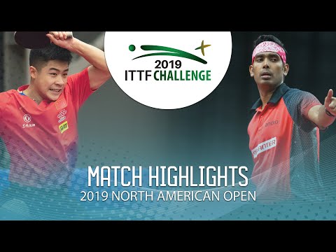 Cao Wei vs Achanta Sharath Kamal | 2019 ITTF North American Open Highlights (R32)