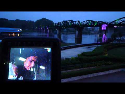 [THA 2012-40] TV-DX 25.03.2012 - TV-Bandscan VHF/UHF in Kanchanaburi, THA - Kwai River bridge (2)