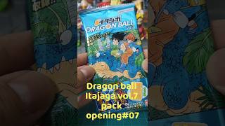 Dragon ball Itajaga vol.7 pack opening#07 #dragonball #goku #dragonballz #dbz #dragonballsuper