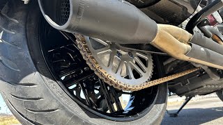 Chain conversion and more carbon fiber! Indian Challenger.