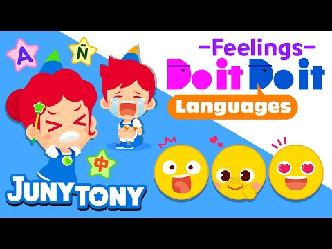 Do it Do it Languages - Feelings | Word Song | Vocabulary | Learn English for Kids | JunyTony