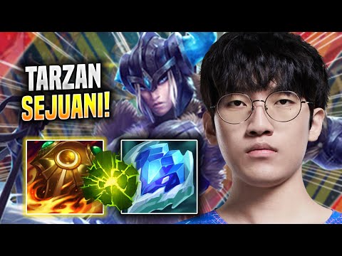 TARZAN TRIES SEJUANI WITH NEW BUFFS! - LNG Tarzan Plays Sejuani JUNGLE vs Wukong! | Season 2022