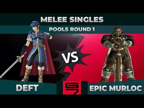 deft vs Epic Murloc - Melee Singles: Pools R1 Winners Semifinals - Genesis 7 | Marth vs Ganondorf