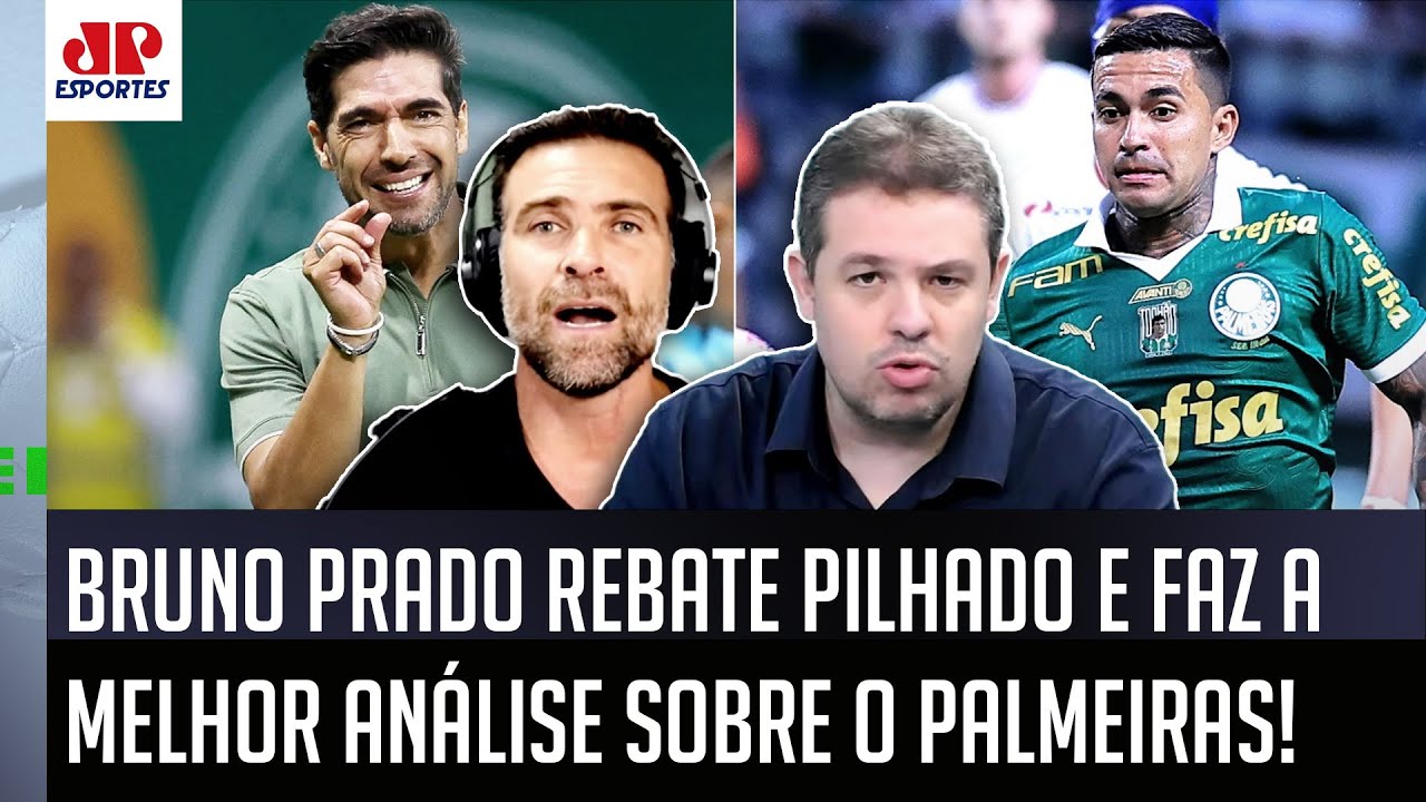 "EU DISCORDO DE VOCÊ! Cara, o Palmeiras NUNCA..." Bruno Prado REBATE Pilhado e faz ÓTIMA ANÁLISE!