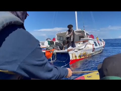 Fisherman Found After 3 Months Lost at Sea With Dog