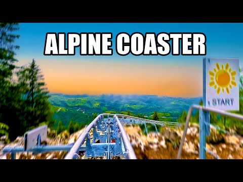 Alpine Coaster Cheile Gradistei-Resort Fundata, Brasov, Romania