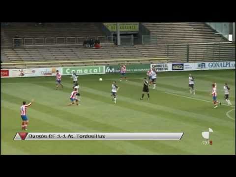 J-38: Burgos 1-1 Tordesillas [10/11] // Goal by Jorge Troiteiro