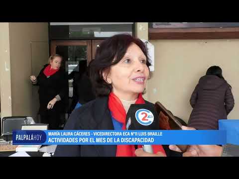 Cerrando el mes de la discapacidad, se realizó una muestra en Palpalá