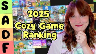 Ranking Every Cozy Game I Played in 2025...