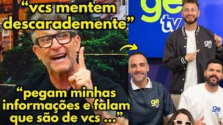 😯IH, RAPAZ! O Neto EXPLANOU o pessoal da GE, ao vivo no Donos da bola! 