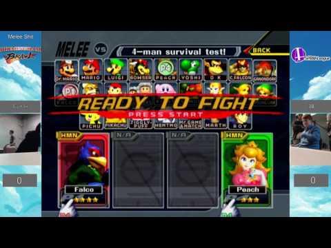Birmingham Brawl 16 Melee Singles WR1 - Cynax (Falco) vs. 3B (Peach)