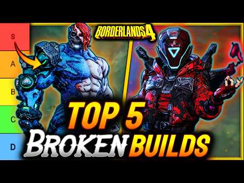 Borderlands 4 | NEW TOP 5 BEST BUILDS Ranked