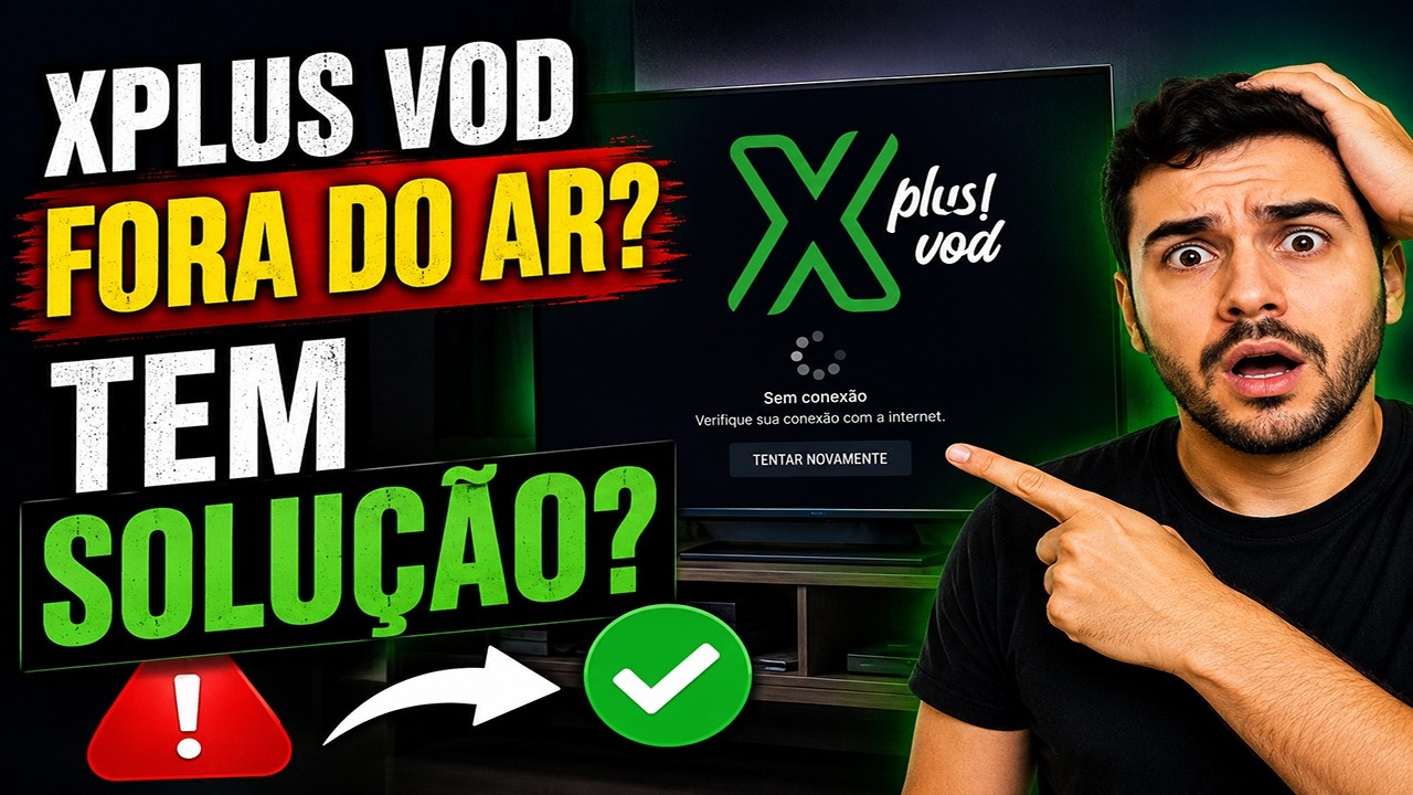 XPLUS VOD PAROU DE FUNCIONAR? VEJA COMO RESOLVER! XPLUS FORA DO AR?