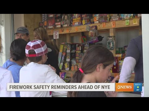 Celebrating NYE with a bang: Firework stand operator, CCFD remind families of important safety tips
