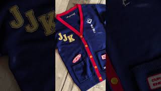 A closer look at our Jujutsu Kaisen cardigans