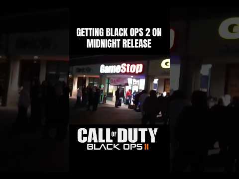 Call of duty black ops 2 midnight release!