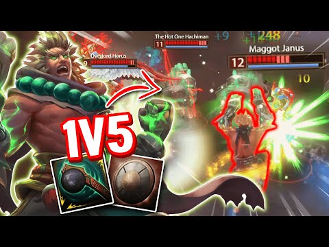 This Ravana Build MAKES HIM IMMORTAL IN SMITE!