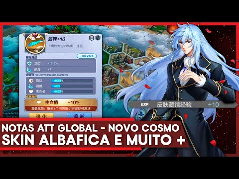 🌟🔥 NOTAS DE ATT GLOBAL - SKIN ALBAFICA, LISTA DE DESEJOS, NOVO COSMO AMARELO E APOSTAS JAMIEL 🔥🌟