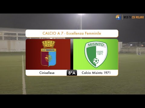 Sintesi Cinisellese - Calcio Misinto 1971