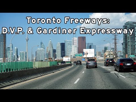 2018/07/15 - Toronto Freeways - DVP and Gardiner Expressway
