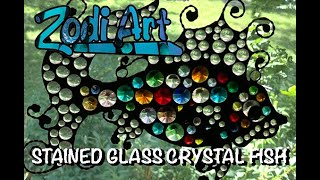 DIY- STAINED GLASS CRYSTAL FISH